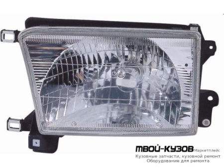 ФАРА ЛЕВАЯ СТОРОНА (DEPO) ХРУСТАЛ для Toyota 4 RUNNER (1996-1998) (1999-)