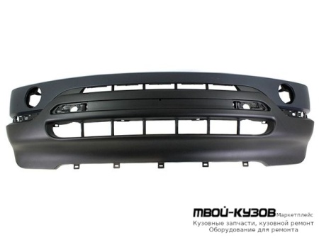 БАМПЕР ПЕРЕДНИЙ БЕЗ ОТВ П/ОМЫВАТЕЛЬ ФАР С ОТВ ПОД ДАТЧИКИ ГРУНТ (ТАЙВАНЬ) для BMW E53 X5 (1999-2004.2004 - 2006)