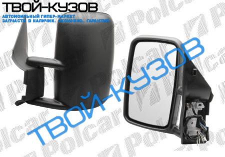 LT 2 0596- ЗЕРКАЛО ЛЕВОЕ ЭЛЕКТРИКА С ОБОГРЕВОМ