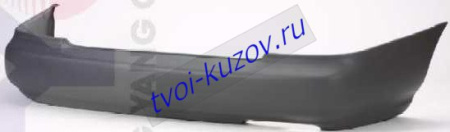 B14 БАМПЕР задний ТЕМНО-СЕР