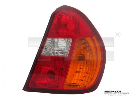 ФОНАРЬ ЗАДНИЙ ПРАВЫЙ ЖЕЛТЫЙ для CLIO/SYMBOL 98-08 СЕДАН