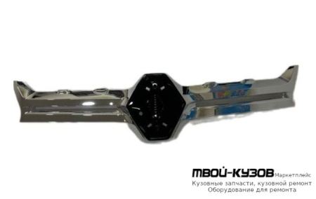 МОЛДИНГ РЕШЕТКИ РАДИАТОРА ХРОМ (КИТАЙ) для Renault DUSTER (2010-)