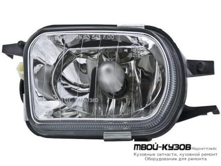 ФАРА ПРОТИВОТУМАННАЯ ЛЕВАЯ СТОРОНА С МЕХАН КОРРЕКТОР (DEPO) для Mercedes W203 (07.2000-)