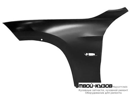 КРЫЛО ПЕРЕДНИЙ ЛЕВАЯ СТОРОНА С ОТВ ПОД ПОВТОРИТЕЛЬ (ТАЙВАНЬ) для BMW E84 X1 (2009-)