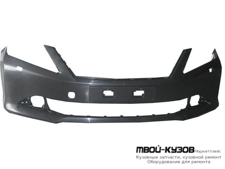 БАМПЕР ПЕРЕДНИЙ +/- С ОТВ П/ ОМЫВАТЕЛЬ ФАР (КИТАЙ) для Toyota CAMRY V50 (2011-)