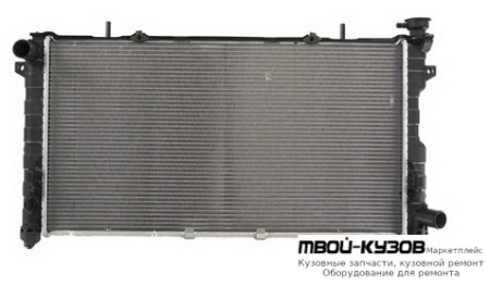 РАДИАТОР ОХЛАЖДЕНИЯ MT AT 2.4 АЛЮМИН для Plymouth VOYAGER / DODGE CARAVAN - GRAND CARAVAN / CHRYSLER TOWN&COUNTRY (2001-2004)