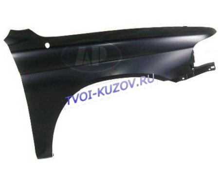 КРЫЛО ПЕРЕДНЕЕ правое без отв./отв.под антену -04  - для MITSUBISHI PAJERO MONTERO