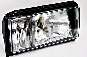 Фара ВАЗ-2105 правая в сборе c желт.пов. (ОСВАР) 95.3711