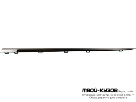 МОЛДИНГ КУЗОВА ЛЕВАЯ СТОРОНА НА ПЕРЕД ДВЕРЬ ХРОМ (КИТАЙ) для Renault KAPTUR (2016-)