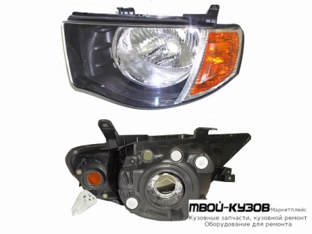 ФАРА ЛЕВАЯ СТОРОНА (КИТАЙ) для Mitsubishi L200 (2005-)