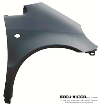 КРЫЛО ПЕРЕДНИЙ ПРАВАЯ СТОРОНА ПЛАСТИК (ТАЙВАНЬ) для Mercedes W168 A-CLASS (09.1997-)