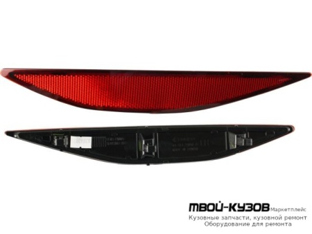 ФОНАРЬ-КАТАФОТ ЛЕВАЯ СТОРОНА В ЗАДНИЙ БАМПЕР (DEPO) для Volkswagen GOLF VII (2012-)