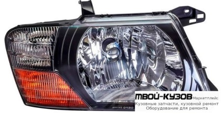 ФАРА ПРАВАЯ СТОРОНА ПОД КОРРЕКТОР (DEPO) для Mitsubishi PAJERO / MONTERO (2000-2002) (2003-)
