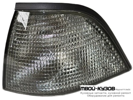 УКАЗ.ПОВОРОТА УГЛОВОЙ ЛЕВАЯ СТОРОНА (КУПЕ) (кабриолет) (DEPO) БЕЛЫЙ для BMW E36 (12.1990 - 01.2000)