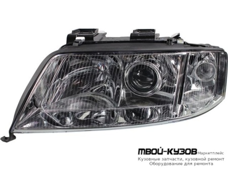 ФАРА ЛЕВАЯ СТОРОНА ПОД КОРРЕКТОР (КСЕНОН) (DEPO) для Audi A6 (09.1997 - 03.2004)