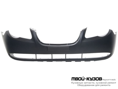 БАМПЕР ПЕРЕДНИЙ ГРУНТ ЧЁРНЫЙ (ТАЙВАНЬ) для Hyundai ELANTRA (2007-)