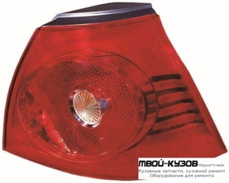 ФОНАРЬ ЗАДНИЙ ВНЕШНИЙ ПРАВАЯ СТОРОНА (DEPO) для Volkswagen GOLF V (10.2003-)