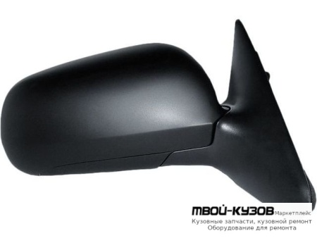 ЗЕРКАЛО ПРАВАЯ СТОРОНА МЕХАН С ТРОСИК (ASPHERICAL) БОЛЬШ (ТАЙВАНЬ) для Skoda OCTAVIA (04.1997 - 07.2000 08.2000-)