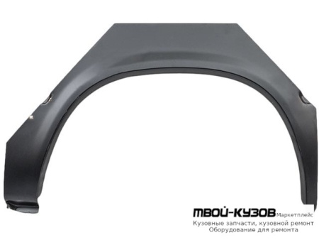 АРКА РЕМ.КРЫЛА ЗАДНИЙ ПРАВАЯ СТОРОНА (KLOKKERHOLM) для Ford TRANSIT (09.1986 - 08.1991)