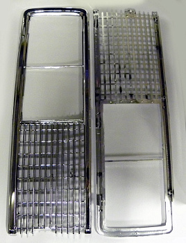 Облицовка радиатора ВАЗ-2106 никелированная