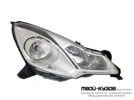 ФАРА ПРАВАЯ СТОРОНА С КОРРЕКТОР (DEPO) для Citroen C3 (2009-) / DS3 (2010-)