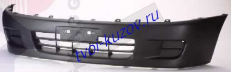 LANCER БАМПЕР передний без ОТВ под СПОЙЛЕР черного цвета