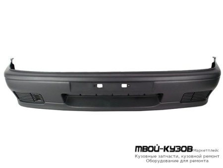 БАМПЕР ПЕРЕДНИЙ БЕЗ ОТВЕРСТИЙ ПОД ПРОТИВОТУМАННЫЕ ФАРЫ ЧЁРНЫЙ (ТАЙВАНЬ) для Nissan PRIMERA P10 (09.1990 - 10.1996) КРОМЕ W10