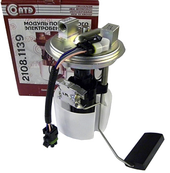 Бензонасос ВАЗ-21082 инж. электрический в сборе (резьба) (СОАТЭ)
