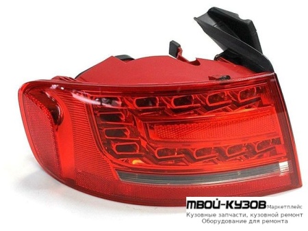 ФОНАРЬ ЗАДНИЙ ВНЕШНИЙ ЛЕВАЯ СТОРОНА С ДИОД (DEPO) для Audi A4 (2007-2011)