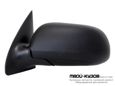 ЗЕРКАЛО ЛЕВАЯ СТОРОНА МЕХАН С ТРОСИК (ASPHERICAL) (ТАЙВАНЬ) для Skoda FABIA (01.2000 - 2006)