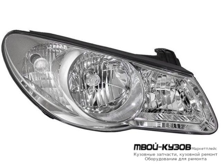 ФАРА ПРАВАЯ СТОРОНА БЕЗ КОРРЕКТОР (КИТАЙ) для Hyundai ELANTRA (2007-)