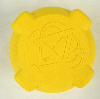 Пробка расширительного бачка ВАЗ-2108 н/о (пластик.клапан) (ЕвроДеталь) желтая