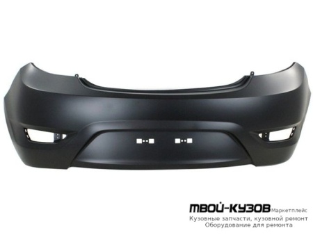 БАМПЕР ЗАДНИЙ (ХЭТЧБЭК) (КИТАЙ) для Hyundai SOLARIS (2011-)