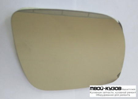 СТЕКЛО ЗЕРКАЛА ПРАВАЯ СТОРОНА МЕХАН (CONVEX) (ТАЙВАНЬ) для Volkswagen BORA (09.1998-), Volkswagen GOLF IV (10.1997-)