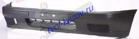 P10 БАМПЕР передний без отверстий под противотуманки черный
