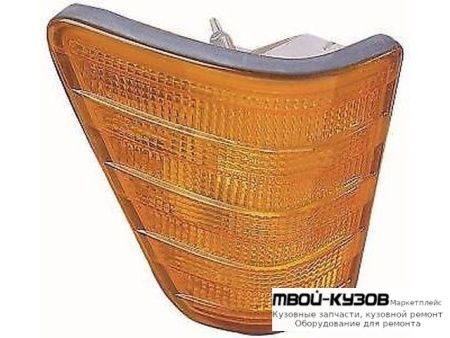 УКАЗ.ПОВОРОТА УГЛОВОЙ ПРАВАЯ СТОРОНА (DEPO) ЖЕЛТ для Mercedes 207D-410 (1981 - 02.1995)