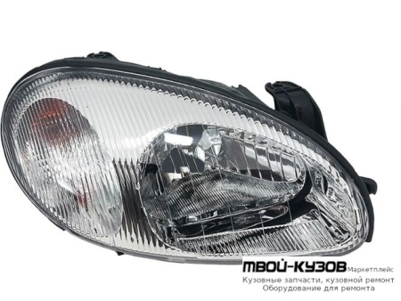 ФАРА ПРАВАЯ СТОРОНА ПОД КОРРЕКТОР (КИТАЙ) для Daewoo LANOS (1998-) CHEVROLET LANOS (2002-)