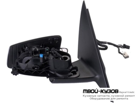 ЗЕРКАЛО ПРАВАЯ СТОРОНА ЭЛЕКТР С ПОДОГРЕВОМ АВТОСКЛАДЫВ ПАМЯТЬЮ БЕЗ КРЫШК УКАЗАТЕЛЬ ПОВОРОТА 13 КОНТ (ASPHERICAL) (ТАЙВАНЬ) для Mercedes W204 (2007-)