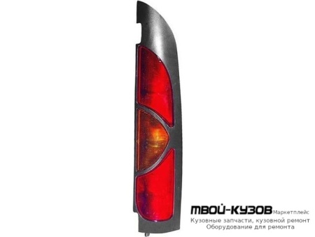 ФОНАРЬ ЗАДНИЙ ВНЕШНИЙ ПРАВАЯ СТОРОНА П/ ДВОЙН ДВЕРЬ (DEPO) для Renault KANGOO (1997-2002)