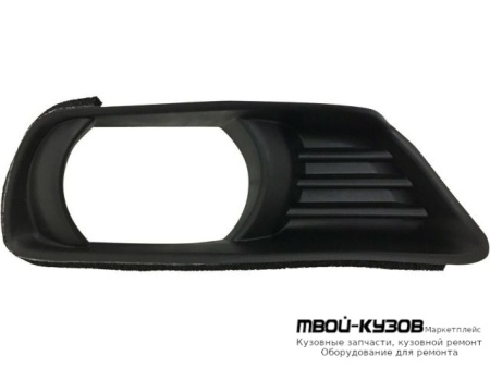 РЕШЕТКА БАМПЕРА ПЕРЕДНИЙ ПРАВАЯ СТОРОНА С ОТВЕРСТИЯМИ ПОД ПРОТИВОТУМАННЫЕ ФАРЫ (ТАЙВАНЬ) для Toyota CAMRY V40 (01.2006-)