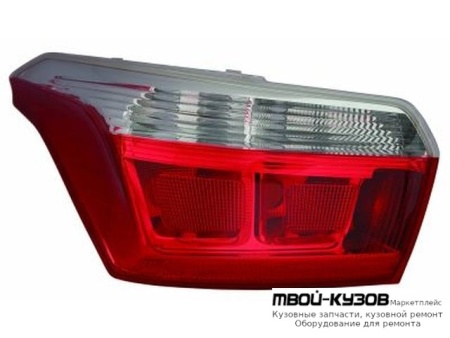 ФОНАРЬ ЗАДНИЙ ВНЕШНИЙ ПРАВАЯ СТОРОНА (DEPO) для Citroen C-ELYSEE (2013-)