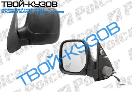 PARTNER/BERLINGO 96-08 ЗЕРКАЛО ЛЕВОЕ L ЭЛЕКТРИКА+ОБОГРЕВ
