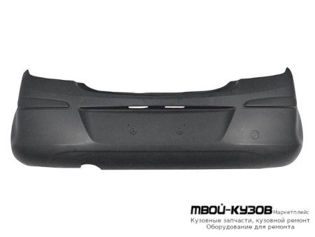 БАМПЕР ЗАДНИЙ (3 ДВ) ГРУНТ (ТАЙВАНЬ) для Opel CORSA (2006-)