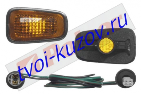 NEXIA ПОВТОРИТЕЛЬ ПОВОРОТНИКА БЕЛЫЙ (и левая и правая сторона)