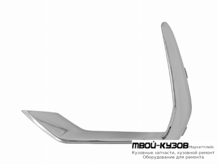 МОЛДИНГ БАМПЕРА ПЕРЕДНИЙ ЛЕВАЯ СТОРОНА (КИТАЙ) для Geely MONJARO (2021-)