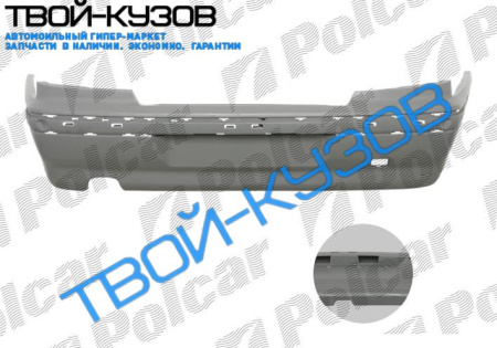 406 1195-0399 БАМПЕР ЗАДНИЙ ГРУНТ