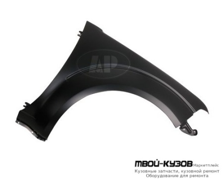 КРЫЛО ПЕРЕДНИЙ ПРАВАЯ СТОРОНА БЕЗ ОТВ ПОД ПОВТОРИТЕЛЬ (ТАЙВАНЬ) для Nissan PATFINDER R51 (2005-)