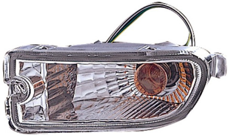 IMPREZA УКАЗАТЕЛЬ ПОВОРОТА нижний левый, правый (КОМПЛЕКТ) (СЕДАН) ТЮНИНГОВАН. прозрачн. внутри хромирован