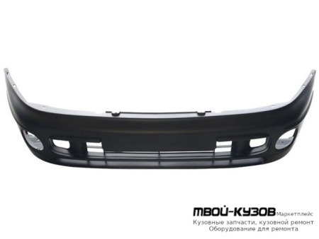 БАМПЕР ПЕРЕДНИЙ (дизель) С ОТВЕРСТИЯМИ ПОД ПРОТИВОТУМАННЫЕ ФАРЫ ГРУНТ для Fiat BRAVA / BRAVO (10.1995-) MAREA (11.1996-)