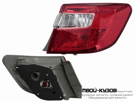 ФОНАРЬ ЗАДНИЙ ВНЕШНИЙ ПРАВАЯ СТОРОНА (КИТАЙ) для Toyota CAMRY V50 (2011-)
